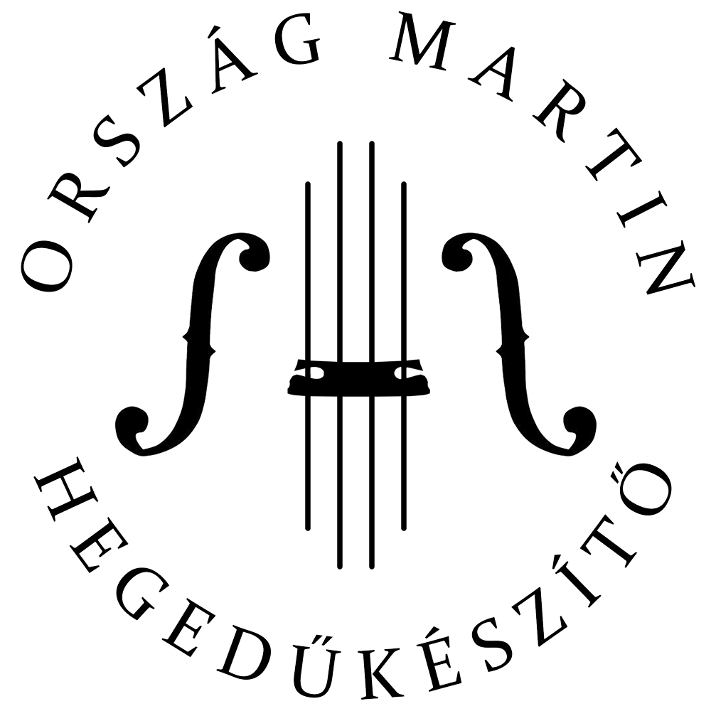 Ország Martin Hegedűkészítő logó